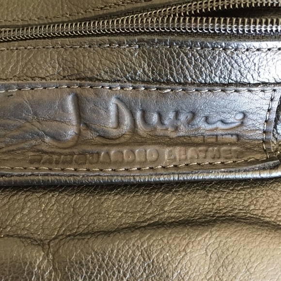 Julia Duseu Black Leather Clutch - Picture 3 of 8